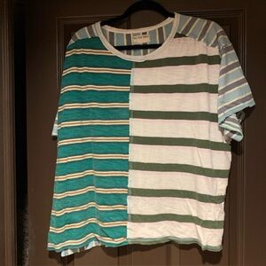 We The Free  Striped Tee SS Multicolor L